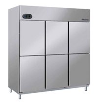 Tủ mát 6 cánh inox Berjaya BS6DUC/Z