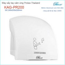 Máy sấy tay cảm ứng, máy sấy tay tự động Prolax Thailand KAG-PR200