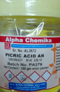 Picric Acid( C6H3N3O7) - Alpha Chemika - 88-89-1