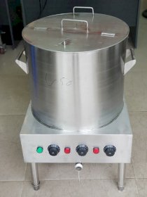 Nồi nấu phở inox dùng điện Bình Minh 50 Lít