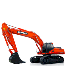 Máy xúc đào bánh xích Doosan DX520LCA