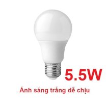 Led Bulb 5.5W ánh sáng trắng