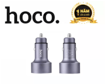 Sạc xe hơi 2 cổng Hoco Z9 sạc nhanh 2.1A