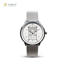 Đồng hồ nữ Viwat VW-126S Dây thép - Bạc