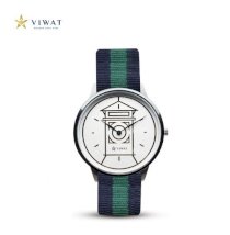 Đồng hồ nữ Viwat VW-128S Dây Nato - Xanh dương, xanh lá