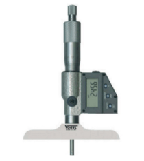 Panme đo sâu điện tử 0-25mm độ chính xác  0.0001mm  Vogel 231830