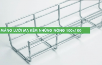 Máng lưới nhúng nóng Nam Quốc Thịnh 100x100mm