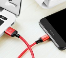 Cáp sạc điện thoại dây dù Hoco X14 dài 2m - cổng micro USB