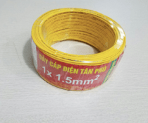 Dây điện 1 ruột mềm Tân Phú 1x1.5mm