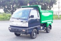 Xe chở rác Suzuki 2 khối thùng Inox