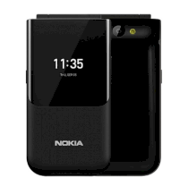 Nokia 2720 Flip 512MB RAM/4GB ROM - Black