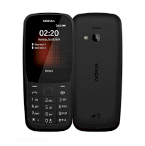 Nokia 220 4G 16MB RAM/24MB ROM - Black