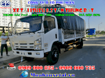 Xe tải Isuzu Vĩnh Phát 8.2 tấn thùng bạt
