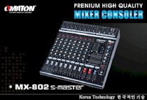 Bàn Mixer OMATON MX - 802S - MASTER