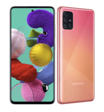 Samsung Galaxy A71 6GB RAM/128GB ROM - Pink