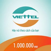 Thẻ điện thoại Viettel MG 1.000.000VND