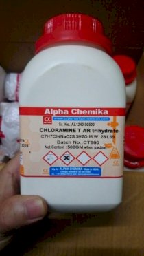 Chloramine T AR trihydrate  Alpha Chemika 500 gm