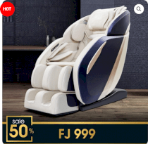 Ghế massage FJ 999 (Trắng xám)
