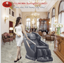 Ghế massage Fujikima Sunlight FJ-A431(Đen)