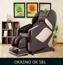 Ghế massage Okazaki Ok 581(Nâu)