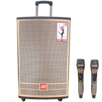 Loa kéo di động JBZ 1015 (Bass 2,5 tấc, 2 micro)