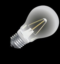 Đèn LED bulb FL Điện Quang ĐQ LEDBUFL02 04727 (4W, warmwhite, chụp trong)