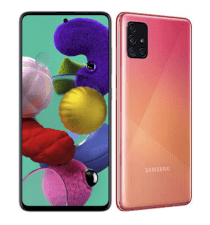 Samsung Galaxy A51 4GB RAM/64GB ROM - Pink