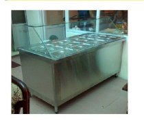 Xe bán cháo dinh dưỡng inox Hải Minh K042