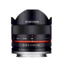 Lens Samyang 8mm F2.8 Fisheye cho Fuji X mount