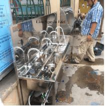 Bồn rửa tay tránh nhiễm trùng chéo Lâm Nguyễn E&C - BRTDC