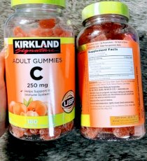 Kẹo dẻo bổ xung vitamin c Kirkland Adult Gummiest C - 250mg