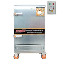 Tủ nấu cơm bằng điện 10 khay NewSun (30 kg/mẻ) - Có điều khiển