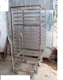 Xe phơi khay inox Hải Minh K01-202