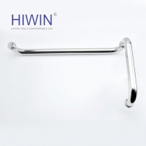 Tay nắm cửa cabin tắm bo tròn inox 304 mặt gương gương Hiwin HD-600 (250*450)