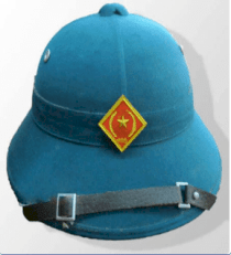 Mũ cối dân quân tự vệ màu xanh dương BHLĐ Việt Nam OB05