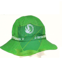 Mũ tai bèo vải Kaki màu xanh lá MTB-MXL-OB05