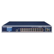 Planet L2 + 16-Cổng 10/100 / 1000T 802.3at PoE + 2-Cổng 10G SFP (220W) GS-5220-16P2XV