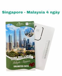 Sim du lịch ch Singapore - Malaysia 4 Ngày