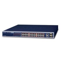 Planet FGSW-2624HPS4 + TP / SFP 24 cổng 10 / 100TX 802.3at (420W)