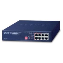 Planet GSD-804P + Gigabit 8 cổng 10/100 / 1000T với chức năng đầu vào 4 cổng 802.3at PoE +