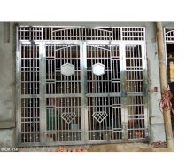 Cửa cổng inox công nghiệp Hải Minh HX08