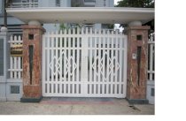Cửa cổng inox công nghiệp Hải Minh HX12