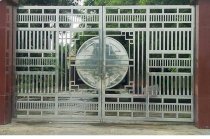 Cửa cổng inox công nghiệp Hải Minh hx17