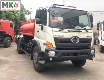 Xe xi téc chở, phun nước hino 8000 lít