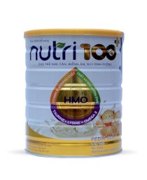 Sữa bột Nutri 100 Pedia Gold 900GR nguyên liệu nhập khẩu từ New Zealand