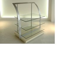 Tủ kính inox trưng bày Hải Minh hz04