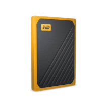 Ổ cứng di động SSD Western Digital My Passport Go 500GB - Đen viền vàng