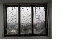 Khung cửa sổ sắt nghệ thuật Hải Minh hl19