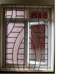 Khung cửa sổ sắt đẹp Hải Minh hk01