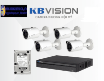 Trọn Bộ 3 camera  IP 2.0MP Kbvision